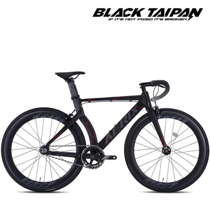 블랙타이판 경량 알루미늄 에어로 픽시자전거 카본림 카본포크 에릭스 700C 완조립, 1개, 165cm, 에릭스 460 화이트 조립사은품F싱글기어