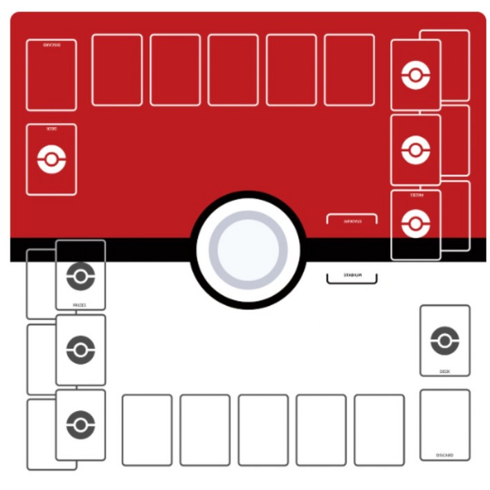 PCTG 게이밍 보드 패드 타카라토미 게임판 포켓몬카드 보드게임 버전