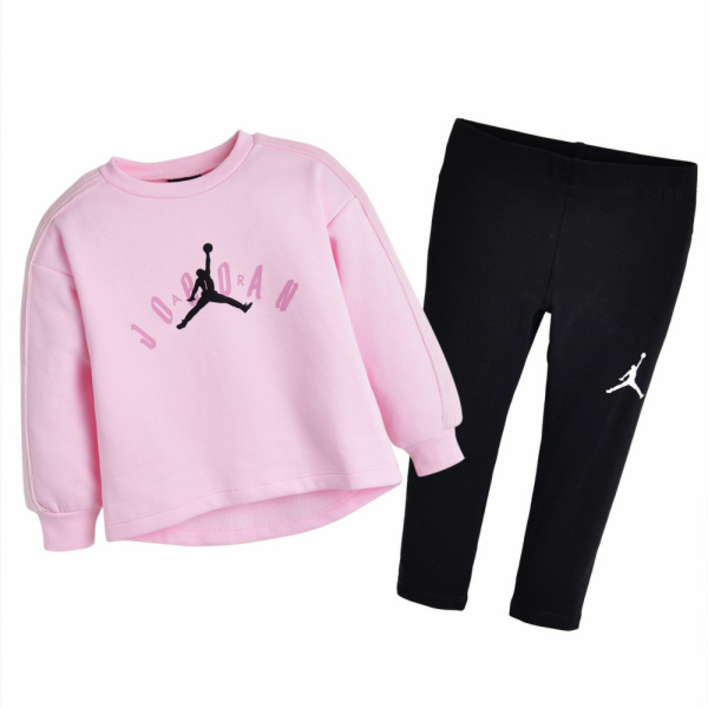 플레이키즈프로 조던 키즈  FL소프트터치믹스맨투맨세트 (베이비)