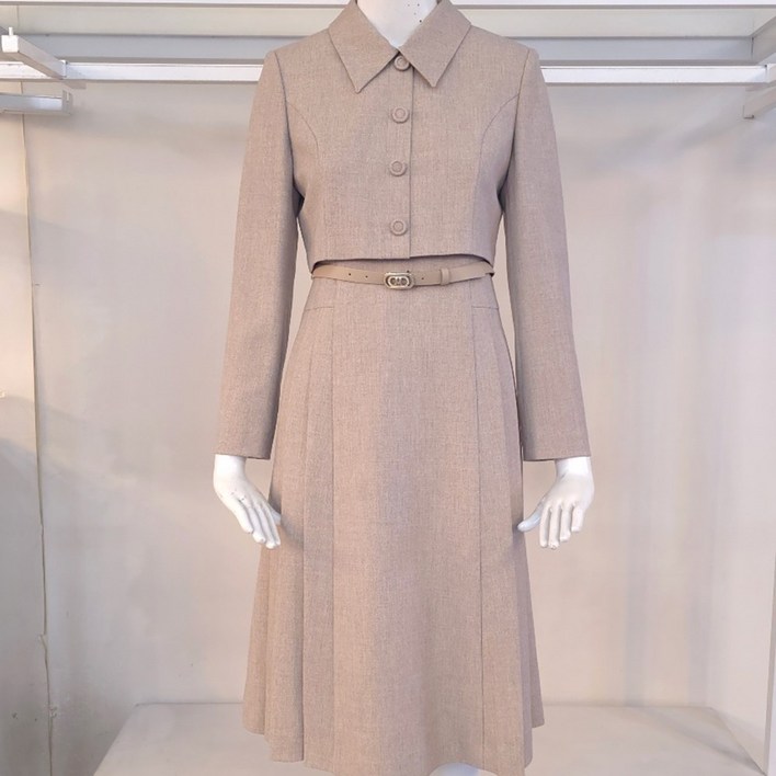 미센스 MB4XOPM110A 옵션벨트트윈사이드주름원피스