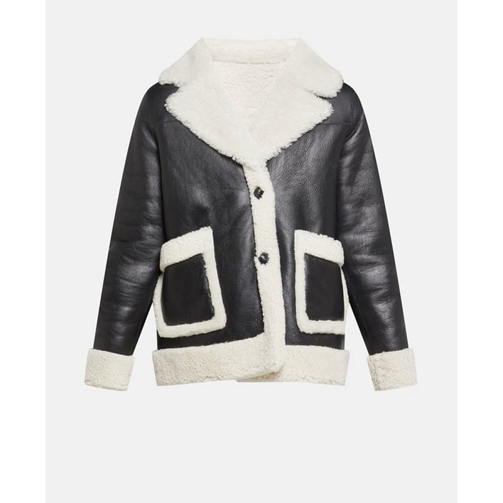 마쥬 여성 가죽 레더 자켓 블랙 MFPOU00904 969944 (관부가세포함가)