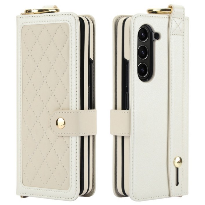 블랑진 리네아 갤럭시 Z폴드 퀼팅 카드지갑 케이스