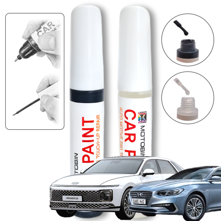 현대 그랜저 그랜져 그렌저 GN7 IG TG 페인트 붓펜 자동차 차량용 기스 붓, EB 에보니블랙, 1개