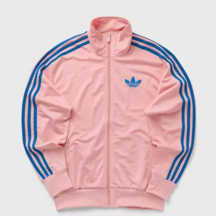 아디다스 여성 져지 아디컬러 클래식 루즈 파이어버드 트랙탑 핑크 블루