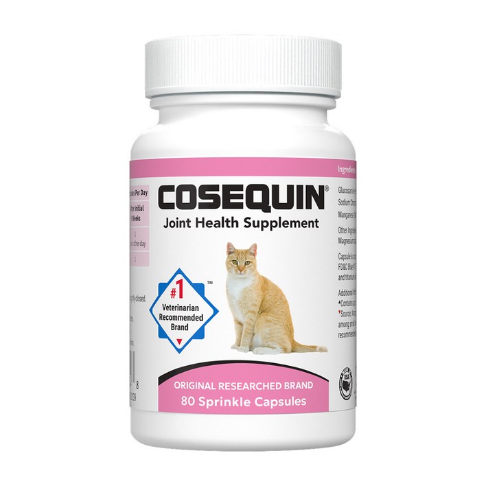 Nutramax 코세퀸 고양이 관절영양 80ct