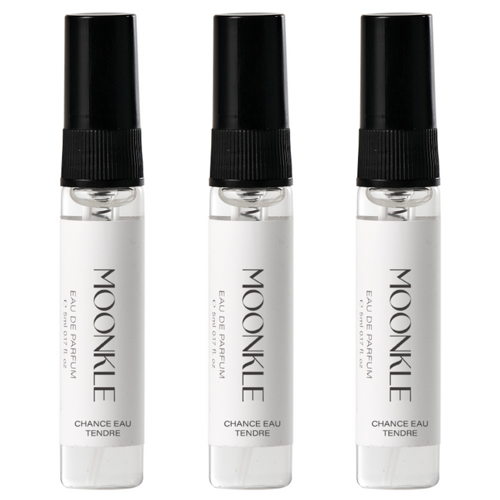 뭉클 샹스 오 땅드르 니치향수 미니어처, 3개, 5ml