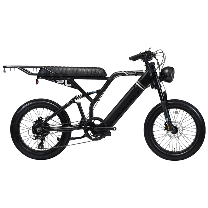 2022년 알톤 코디악 20 팻 8단 전기 자전거 매트블랙 미조립 박스 배송, 무광블랙, 알루미늄