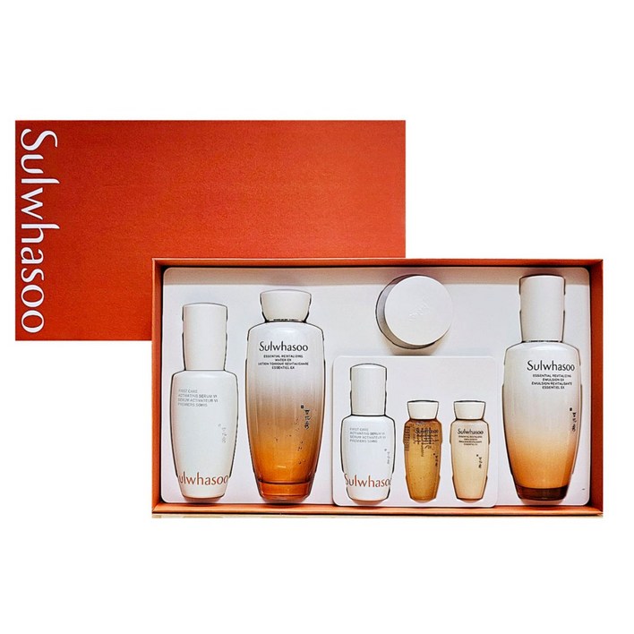 [정품] 윤조에센스3종 기획세트 퍼스트케어(자음수150ml+자음유액125ml+윤조에센스60ml)+이너클티슈