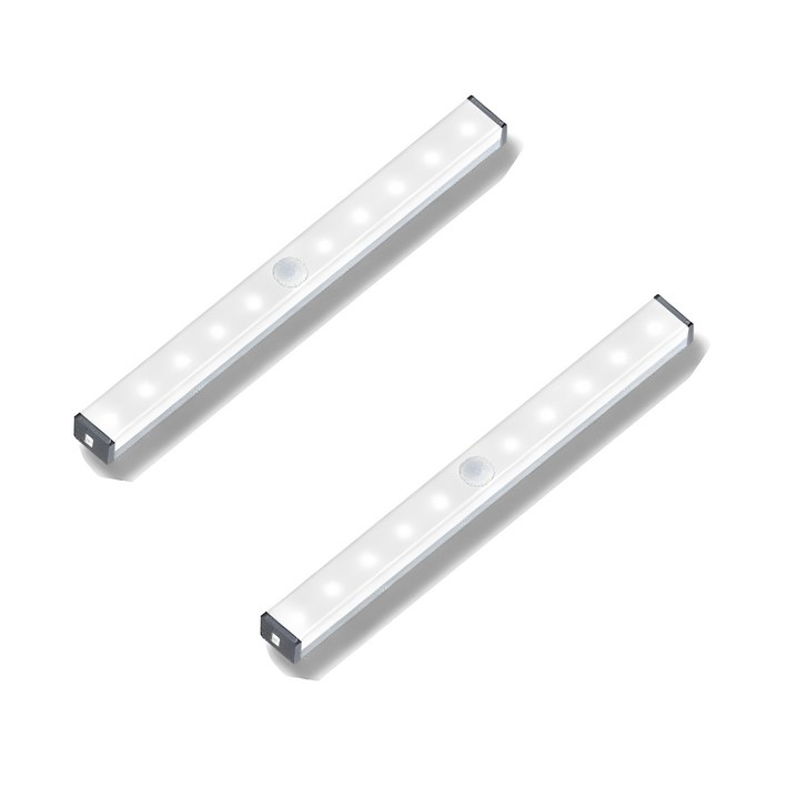 노바리빙 LED 무선 충전식 210mm 센서등, 주광색, 2개 노바리빙 LED 무선 충전식 210mm 센서등, 주광색, 2개