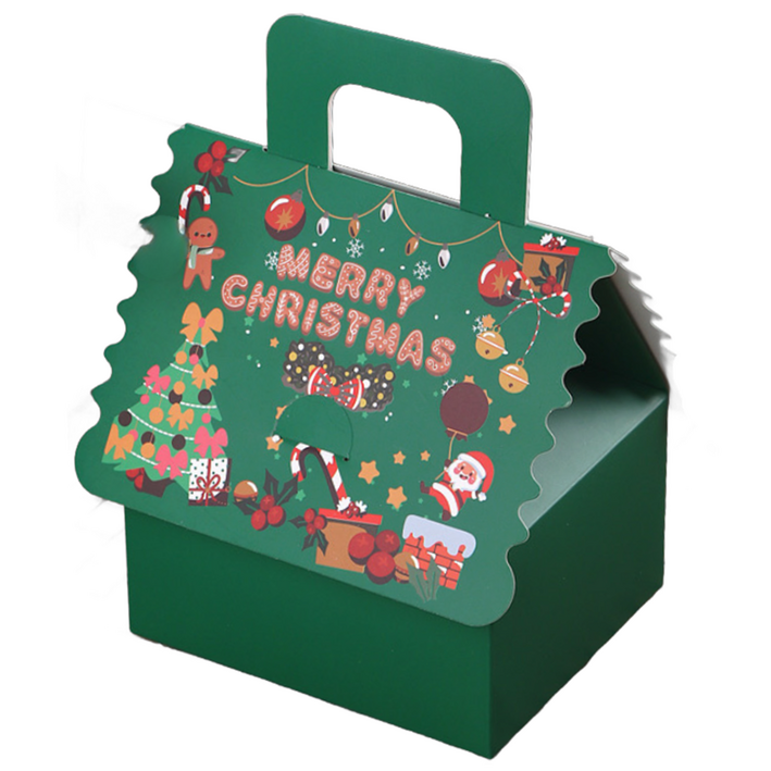 블랙트리 크리스마스 포장 하우스 손잡이 케이스