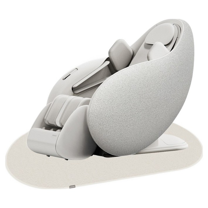 세라젬 파우제 M8 Fit 안마의자 + 러그 세트 방문설치, CGM EMCG-2404, 오트밀베이지