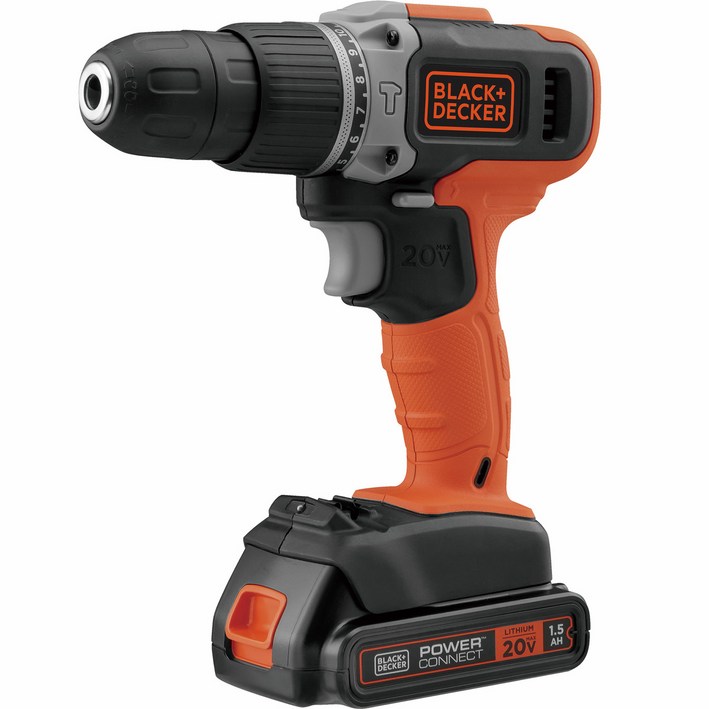 블랙앤데커 20V MAX 햄머 드릴 세트 EBCD704K, 1세트 블랙앤데커 20V MAX 햄머 드릴 세트 EBCD704K, 1세트