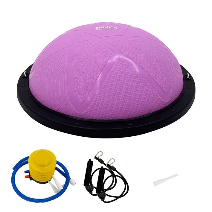 이노이 프리미엄 밸런스 보수볼 고급형  튜빙밴드  공기주입기, 퍼플