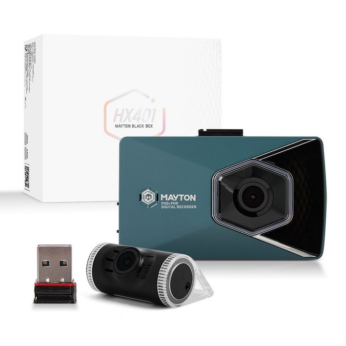 메이튼 전후방 FHD 2채널 32GB HX401  와이파이 동글, HX401, 32GB
