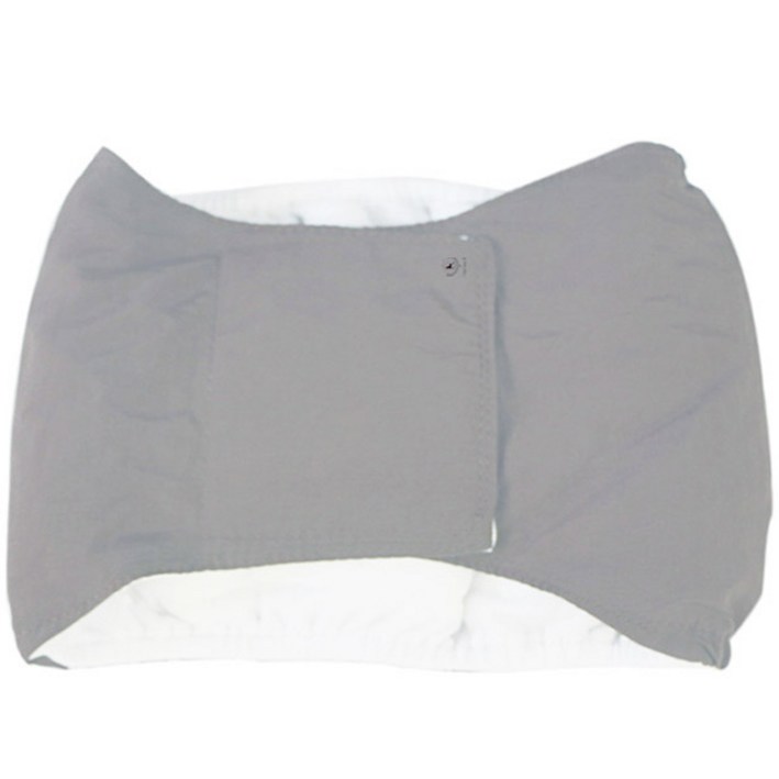 딩동펫 강아지 방수 매너벨트 그레이