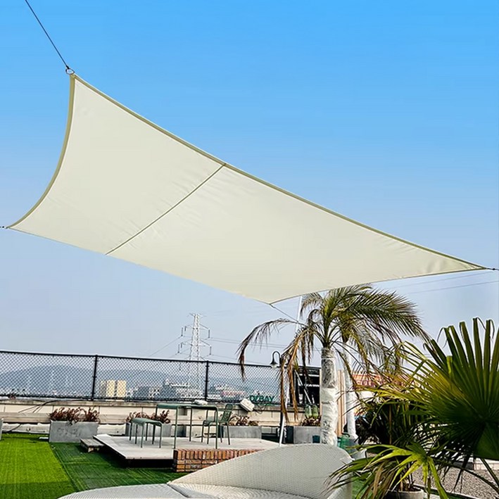 캠프빌리지 사각 차양막