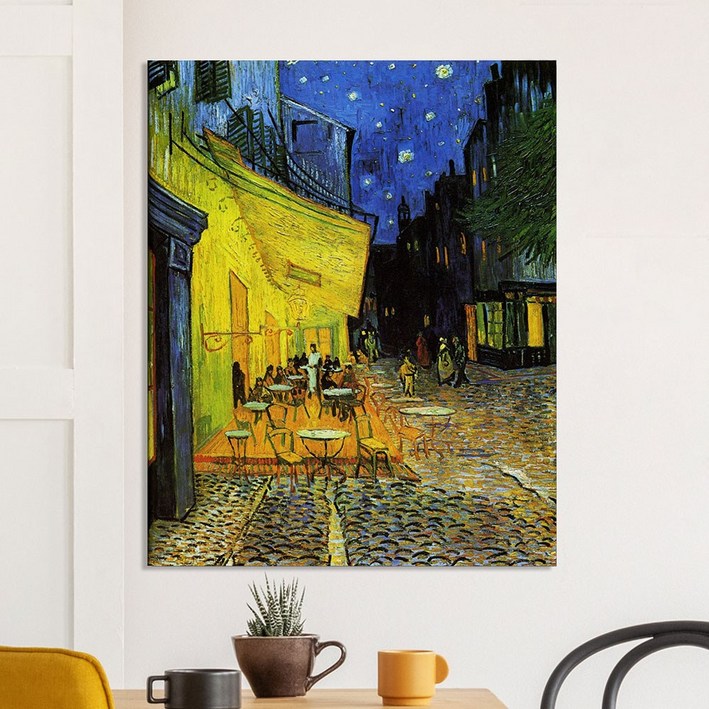 명화그림 인테리어 그림액자 잔잔하며 진한감동 반고흐 밤의까페테라스