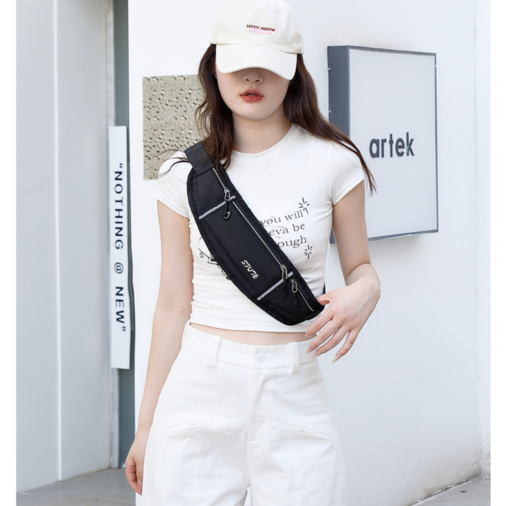 런럽 방수 크로스백 슬링백 힙색 허리 가방 런럽 방수 크로스백 슬링백 힙색 허리 가방