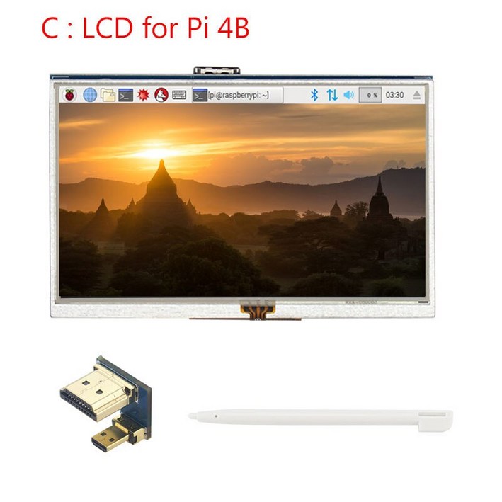 Raspberry Pi 4 Model B 5 inch Touchscreen TFT 800x480 Display LCD Touch Screen for Ra C00026357