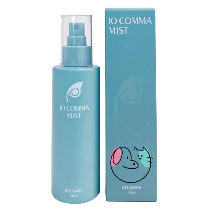 아이오콤마 강아지 미스트 저자극 피부 진정 영양 보습 PDRN 보습제, 1개, 150ml
