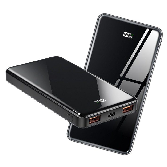 YINTO  고속충전 보조배터리 PD 22.5W QC3.0 잔량표시 10000mAh