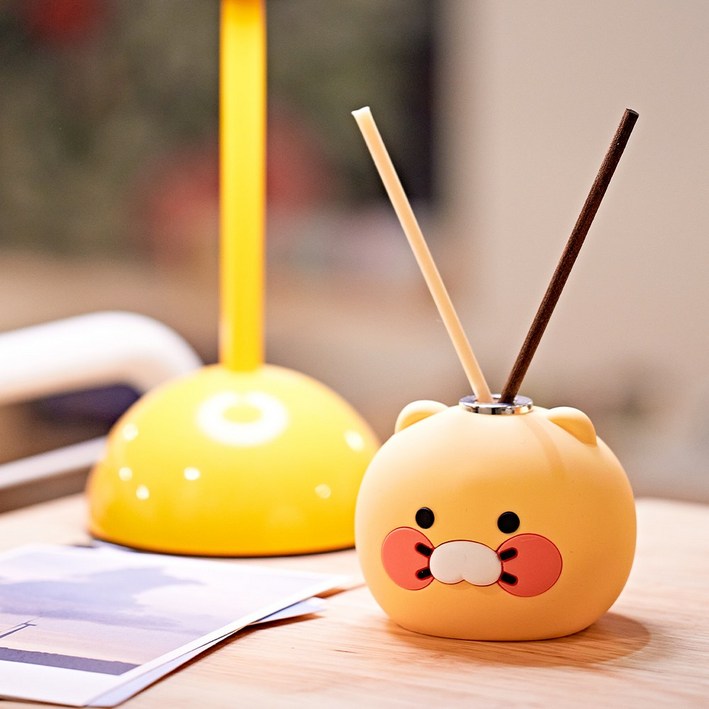 카카오프렌즈 방향제 실리콘 디퓨저 인테리어소품 실내 화장실 디퓨져, 1개, 50ml, 춘식이 플로랄 머스크