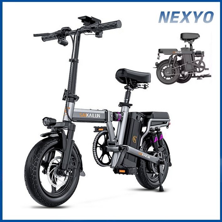 넥시오 접이식 전기자전거 자토바이 전동 자전거 바이크, 프리미엄-25A 75km