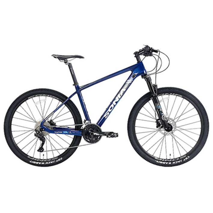 소니아 라피드79 카본 시마노데오레 30단 MTB 자전거 완조립, 1개