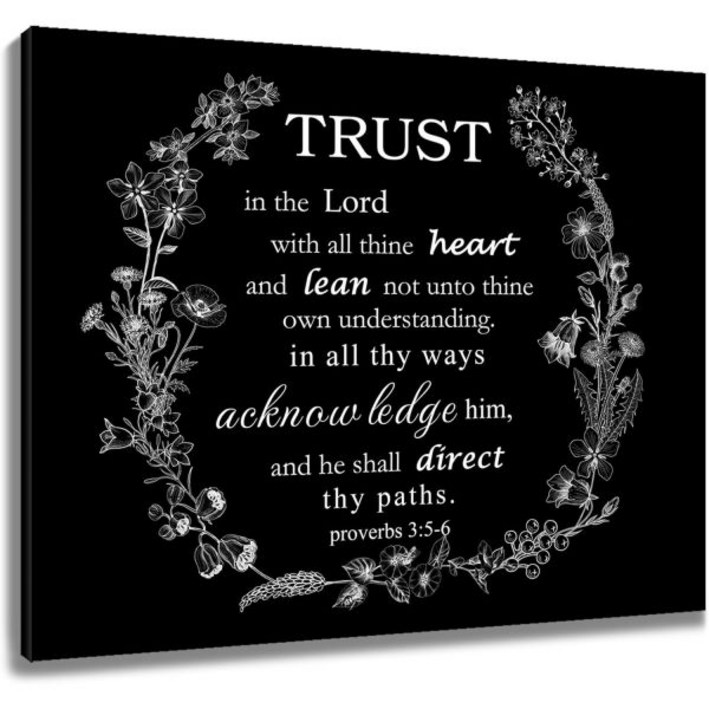 이오탠 젠 플라워 캔버스 벽화 욕실 나비와 수련석 휴식 영적 요가 액자 숨 쉬기 그림 벽 장식 거실 침실용, 16x12인치