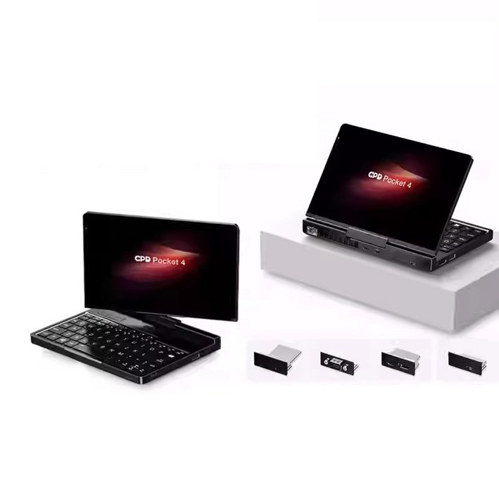 CTK GPD 포켓4 Pocket4 휴대용 초소형 노트북 윈도우지원 미니PC 랩탑 8840U365HX370