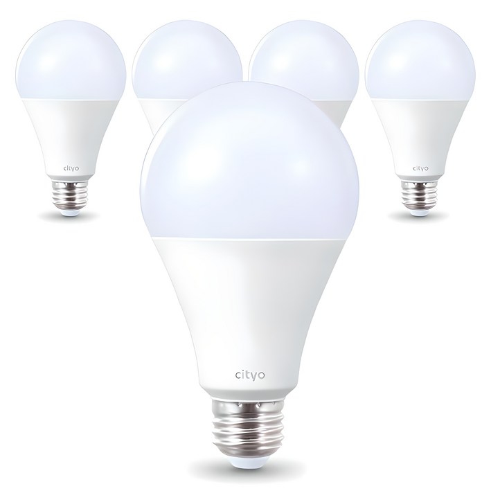 씨티오 LED 화이트 전구 20W