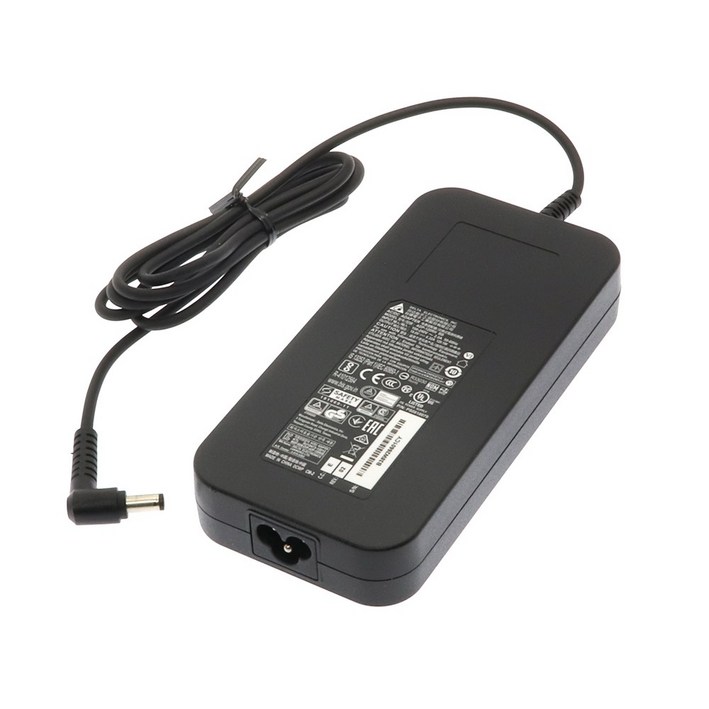 DELTA 슬림 어댑터 정품 충전기 MSI 한성 ASUS 호환 19V 6.32A 5.5mm ADP-120RH B, 어댑터+케이블