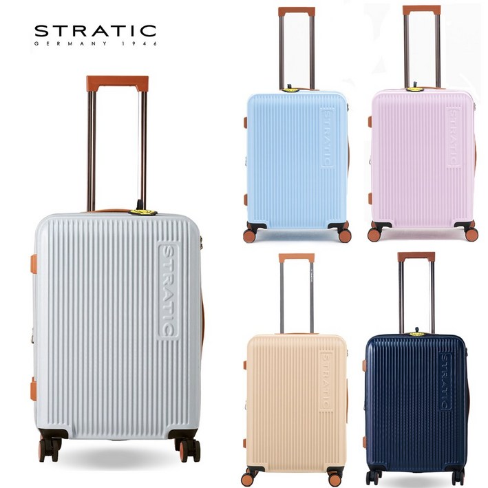 스트라틱 파스텔 캐리어 PASTEL 20/25/29인치/기내용/화물용/컵홀더 확장지퍼 무소음 휠/프리미엄 하드캐리어