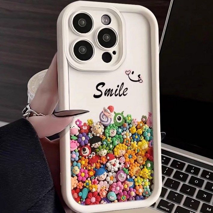 갤럭시S24 S23 S22 S21 S20 FE 울트라 플러스 스마일아트케이스