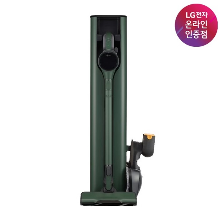 LG전자 코드제로 오브제 컬렉션 A9S 스팀청소기 O9884GE + 올인원타워 T-ST5GU 세트 AX9884GE