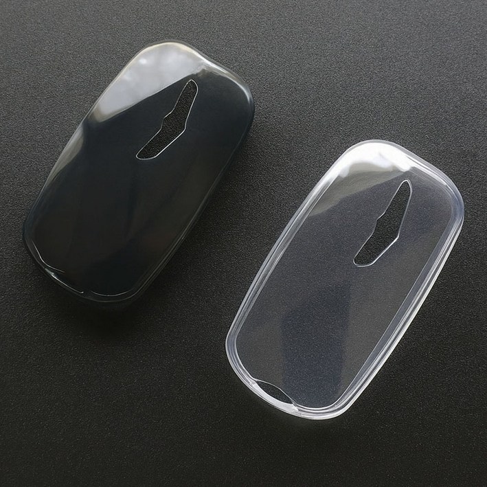 (1+1)라임리빙 제네시스 호환 차키케이스 자동차 키케이스 투명