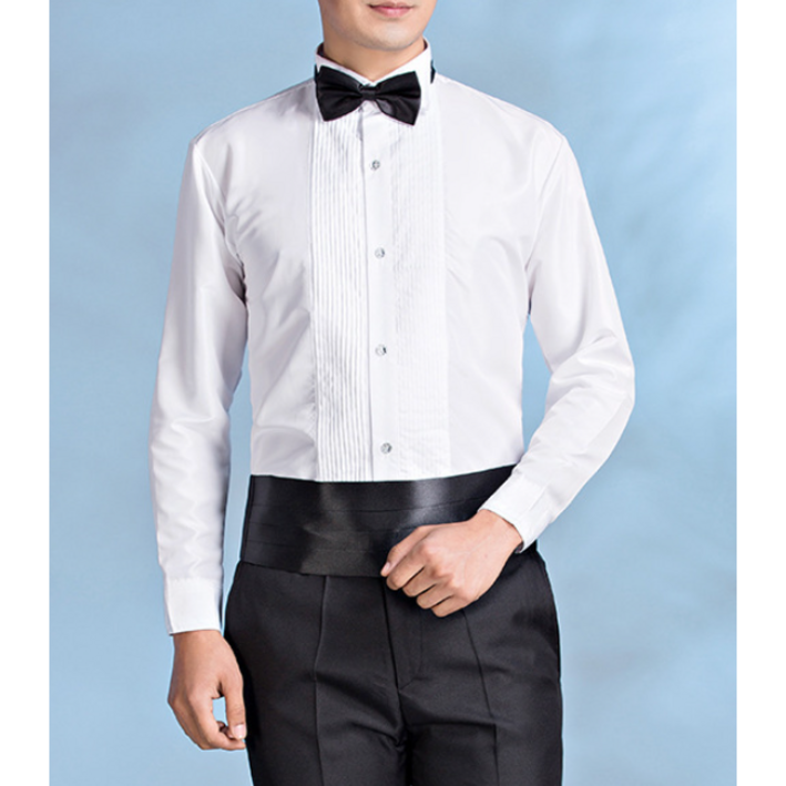 와이셔츠 공연의상 연미복 턱시도 긴팔