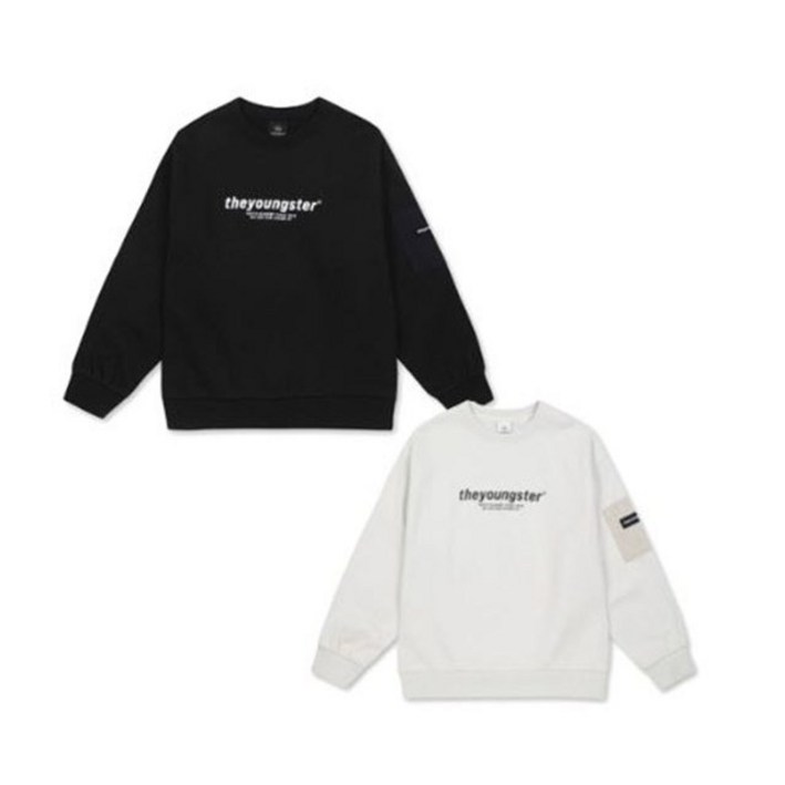 폴햄키즈 멋쟁이기모 우븐 포켓 맨투맨 PKC4TR1050