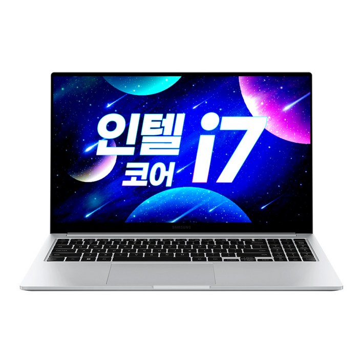 삼성노트북 NT750XGJK71A 인텔 i7 윈도우11 가성비 사무용 대학생 인강용 동영상 업무용 노트북추천 한컴오피스 증정., NT750XGJK71A, WIN11 Home, 16GB, 2TB, 실버