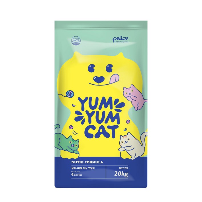 펠리코 냠냠캣 20kg 고양이사료 길고양이 길냥이 대용량
