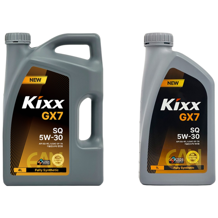 킥스 GX7 SQ 5W30 5L SET (4리터+1리터) (구 G1 SP 5W30), 5L, 5w30, 1개