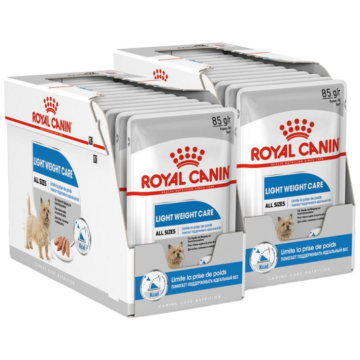 로얄캐닌 강아지 라이트웨이트케어 습식 파우치 24p, 24개, 85g