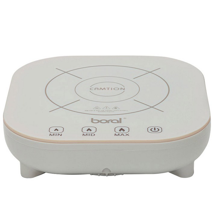 보랄 캠션 미니 인덕션 1구 WHITE, HNZJV330TDC, 일반형 보랄 캠션 미니 인덕션 1구 WHITE, HNZJV330TDC, 일반형