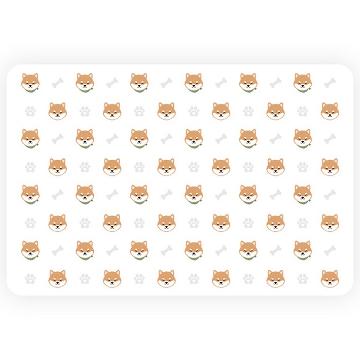 펫코노미 강아지 빨아쓰는 시바견 배변매트