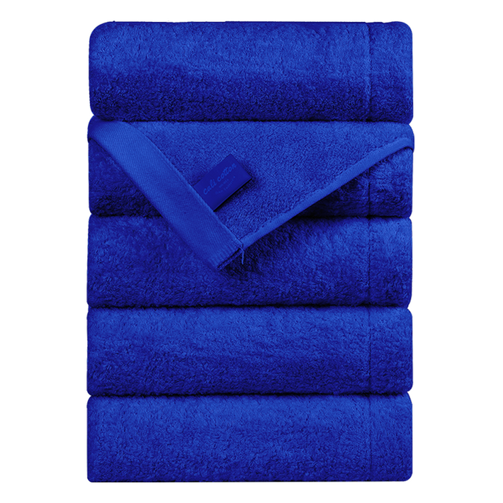 캘리코튼 먼지없는 호텔 수피마 타올 200g 40수, 스쿠바블루, 5개