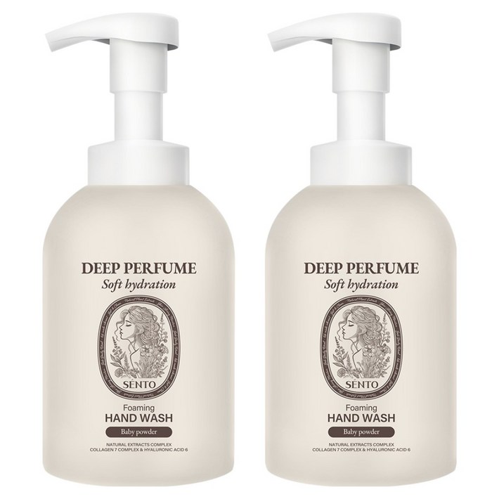 센토 딥퍼퓸 포밍 핸드워시 베이비파우더향