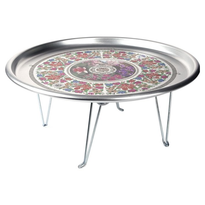 대원 접이식 교자상 양은 밥상 특대 1호