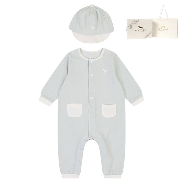 에뜨와 테토 우주복 모자 선물세트  쇼핑백