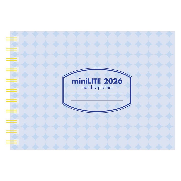미니라이트 먼슬리 플래너2026