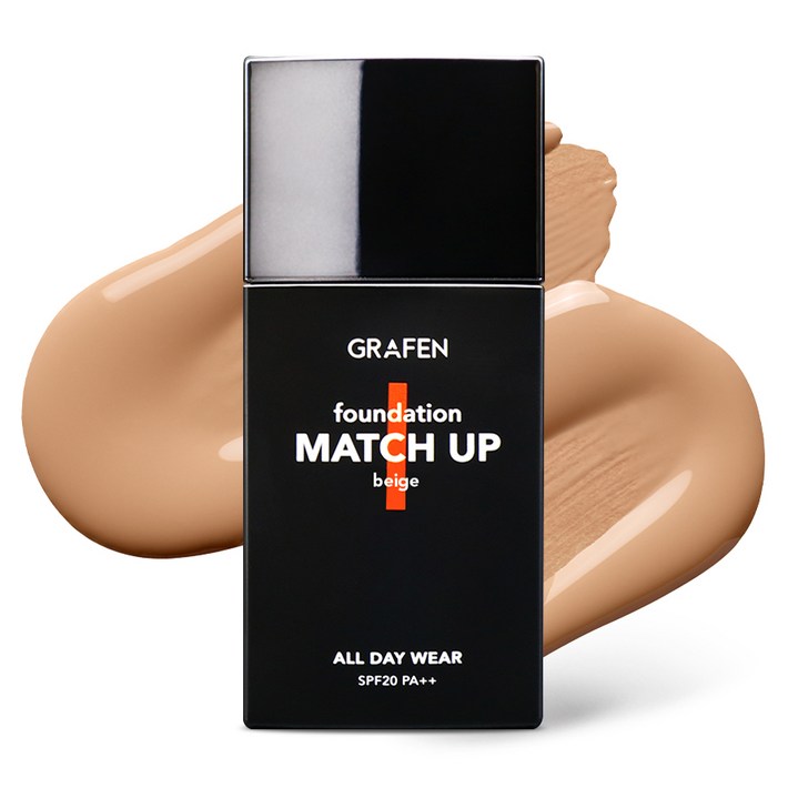 그라펜 매치업 파운데이션 40ml, 23 Beige, 1개 그라펜 매치업 파운데이션 40ml, 23 Beige, 1개